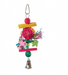 Игрушка для птиц Веселая фигурка 210/240*70мм