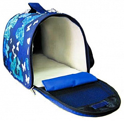 Сумка-переноска  DOGMAN Лира  №1 Мех (35х23х22см)