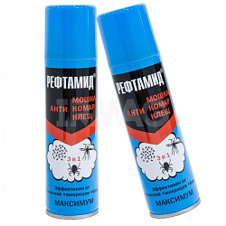 Спрей от комаров Рефтамид Максимум 145 мл (3922)