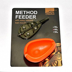 Кормушка Caiman Method Feeder&Mould с формой 60гр 186373