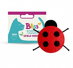 Игрушка для кошек Bliss Божья коровка с мятой