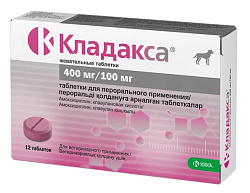 Кладакса 400мг/100мг уп.12табл.