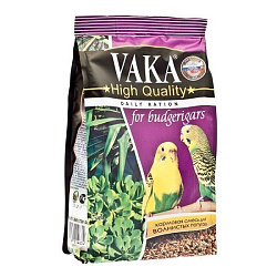Вака High Quality кормовая смесь для попугаев волнистых 500гр