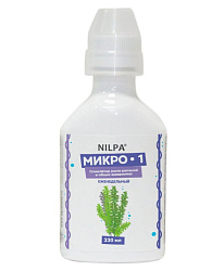 Средство НИЛПА Микро 1 стимулятор роста растений в общих аквариумах 100 мл