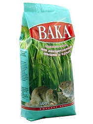 Вака кормовая смесь корм для крыс декоративных и мышей 500гр