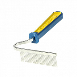 Расческа *BADDY* грабли с изогнутой ручкой 1046-34S