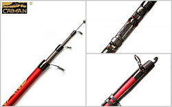 Удилище телескопическое Caiman River hunter bolo IM7 5-25г 5м с/к