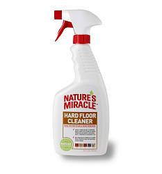 Средство Nature’s Miracle Hard Floor Cleaner от пятен и запахов для твердых покрытий полов спрей 710мл 2254