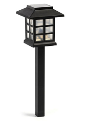 Фонарь садовый SMARTBUY нержавеющая сталь, пластик 8,6x8,6x38см (SBF-112)
