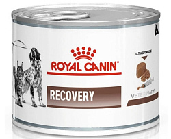 Royal Canin Veterinary Recovery консервы для кошек и собак при восстановлении здоровья после болезни мусс 195гр 