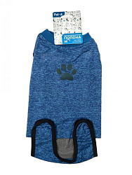 Послеоперационная попона для собак Pet-it на липучках М,синяя 24509