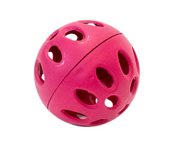 Игрушка для кошек Мяч Дарэлл пластмассовый 5,5см бирюз/изумр/рубин 