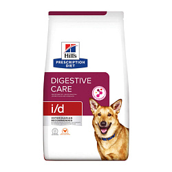 Hills Prescription Diet i/d Digestive Care корм сухой для собак взрослых диетический при лечении заболеваний ЖКТ 1,5кг
