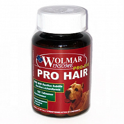 Wolmar Pro Bio PRO HAIR для собак 180т.