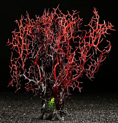 Грот Коралловое растение 34*10*28см 7422239