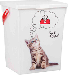 Контейнер для корма для кошек Кошки 8,5л 4660381
