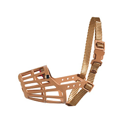 Намордник Хантер пласт. р.6 (6-10см)/28см,макс 54см,лабрадор 