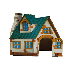 Дом для грызунов Сказочный "ИЗБУШКА" размер S  03064