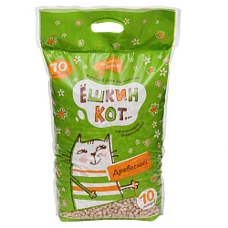 Ёшкин Кот Древесный впитывающий наполнитель 10л