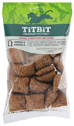TiTBiT Золотая коллекция лакомство для собак Начос в мясной обсыпке 75гр