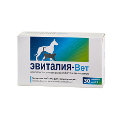 Эвиталия-Вет для кошек и собак 30 таблеток