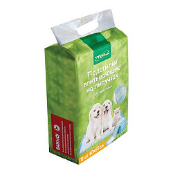 Пеленки впитывающие для животных 60*60 с липучками (уп.12шт) 30551006