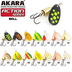 Блесна вращающаяся Akara Action Series Bell 2 6гр 1/5oz A7