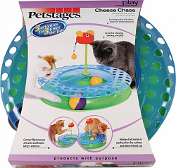 Игрушка для кошек Petstages Трек с двумя мячиками