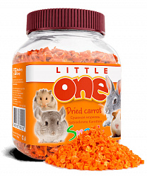Лакомство для грызунов Little One Сушеная морковь 200г