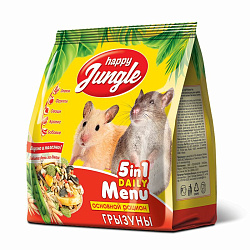 Happy Jungle корм для грызунов универсальный 350гр