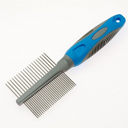 Расческа *KUDI* двусторонняя с разными зубьями ASK 19-30