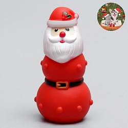 Игрушка для собак пищащая Мороз 3Х 12,5*6см Пижон