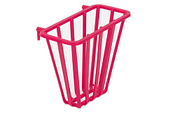 Кормушка для сена ЕВРО пластик 9,5*7,5*5см рубиновая