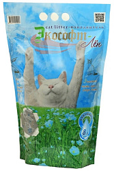 Ecosoft Лён Впитывающий наполнитель 8л