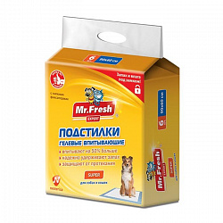 Пеленки впитывающие для животных Mr. Expert Super 40*60 (уп.10шт)F507 