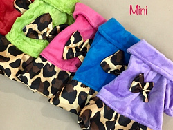 Платье для собак "MINI Leo" 5 цветов,плюш, размер S