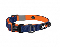 Ошейник для собак Joyser Walk Base Collar M синий с оранжевым
