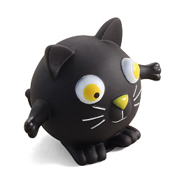 Игрушка для собак винил Котик 85мм 73055