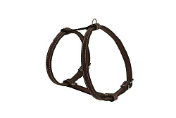 Шлейка 16мм прогулочная "Стандарт" обхват шеи 55см, обхват груди  60см