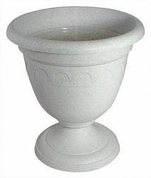 Вазон Колывань высокий 8,1л. 30см мрамор с136м