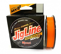 Шнур JigLine Super Silk 0,14мм 11,0кг 150м оранжевый