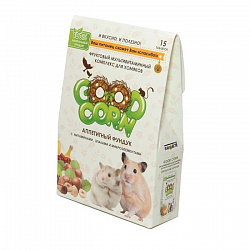 Лакомство для грызунов Good Corn для хомяков аппетитный фундук (15таб)