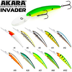 Воблер Akara Invader 120F 20гр (5/7 oz 4,7 in) A1