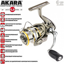 Катушка Akara Teuri 2500 6+1bb