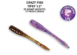 Приманка Crazy Fish Tipsy 30mm 69-30-26/27 