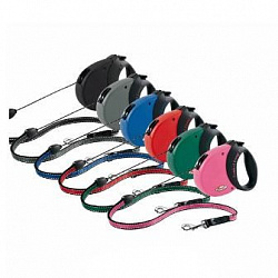 Поводок рулетка FLEXI comfort long 1 8м12кг