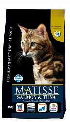 Farmina Matisse Salmon & Tuna сухой корм для взрослых кошек с лососем и тунцом 1,5кг