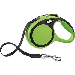 Поводок рулетка FLEXI comfort ремень 3м 12кг