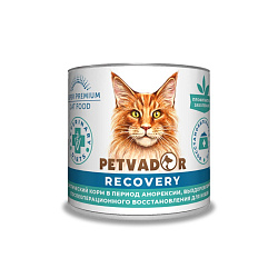 Petvador Veterinary Diets Recovery диетический влажный корм для кошек Восстановительная диета 240гр