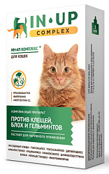 In-Up комплекс для кошек капли на холку до 5кг 0,5мл монодоза